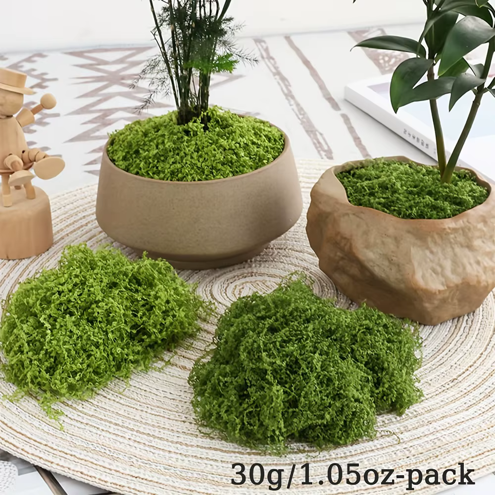 Mousse artificielle de simulation de micro paysage pour plantes en pot