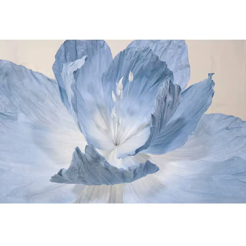 Fleur artificielle en papier à grande Iris