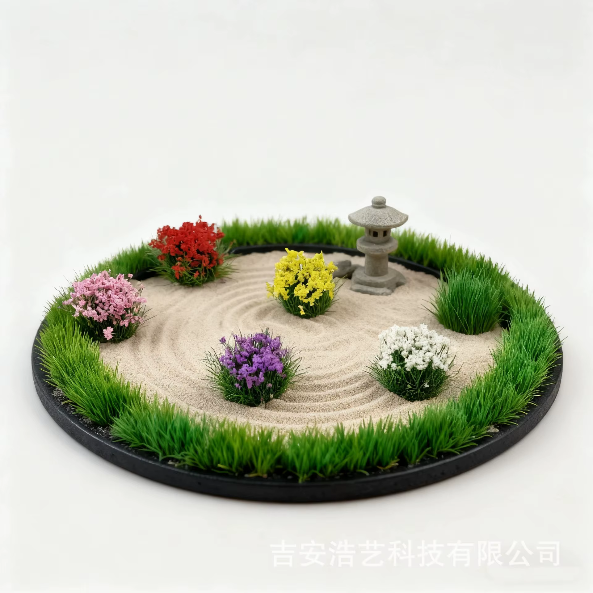 30 pièces/boîte, mini-bouquets de fleurs pour micro-paysage, bouquets de fleurs simulées, ornements pour modèles architecturaux DIY