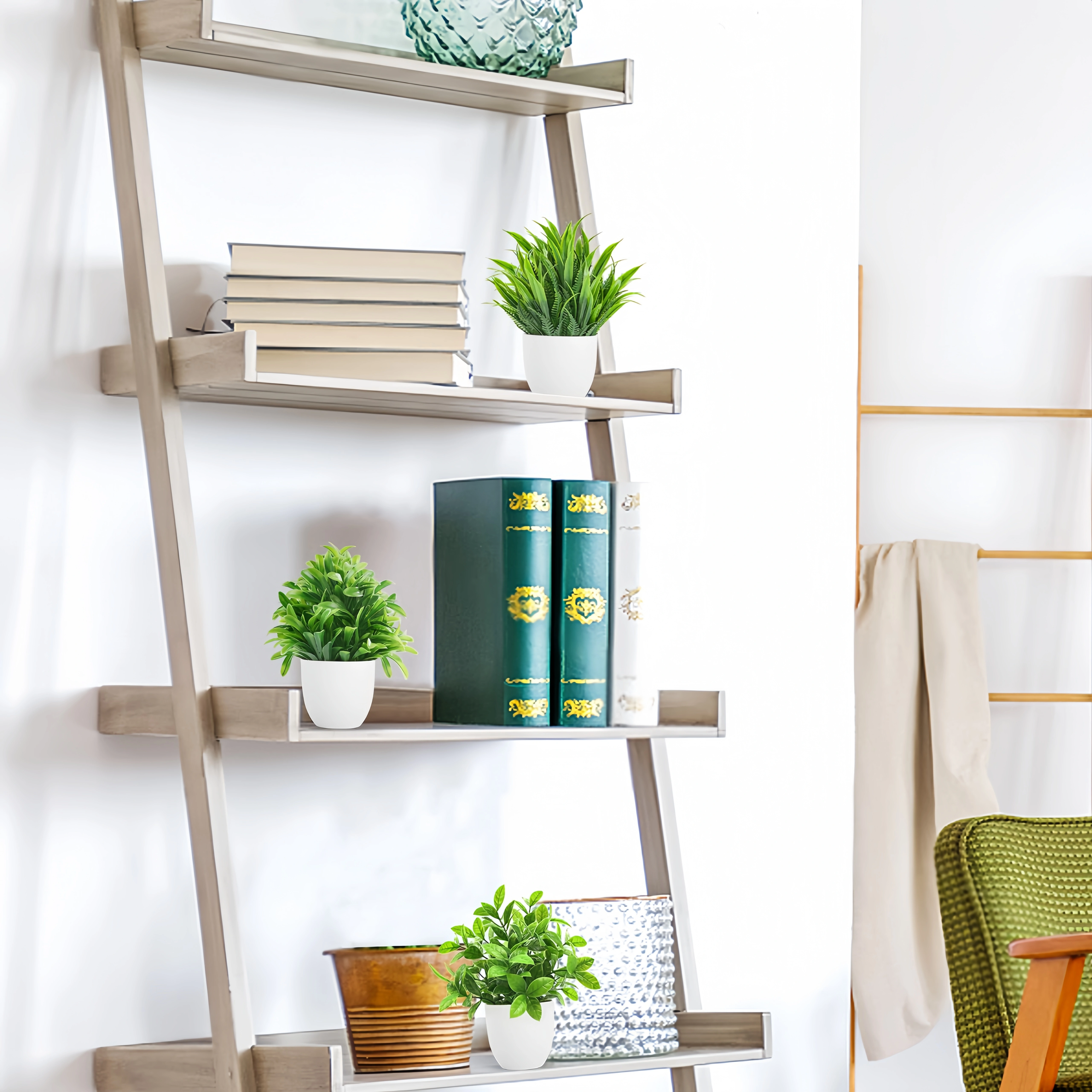 4 styles de mini-plantes artificielles