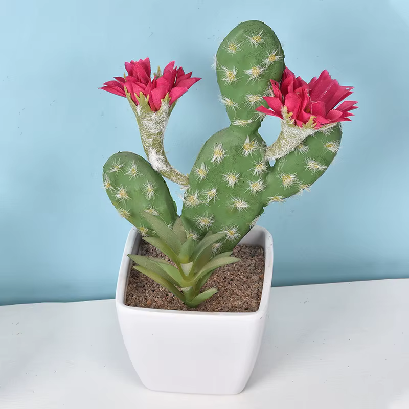 Mini Plantes Artificielles en Pot