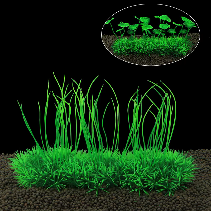 Décoration de plante d'eau d'aquarium artificielle