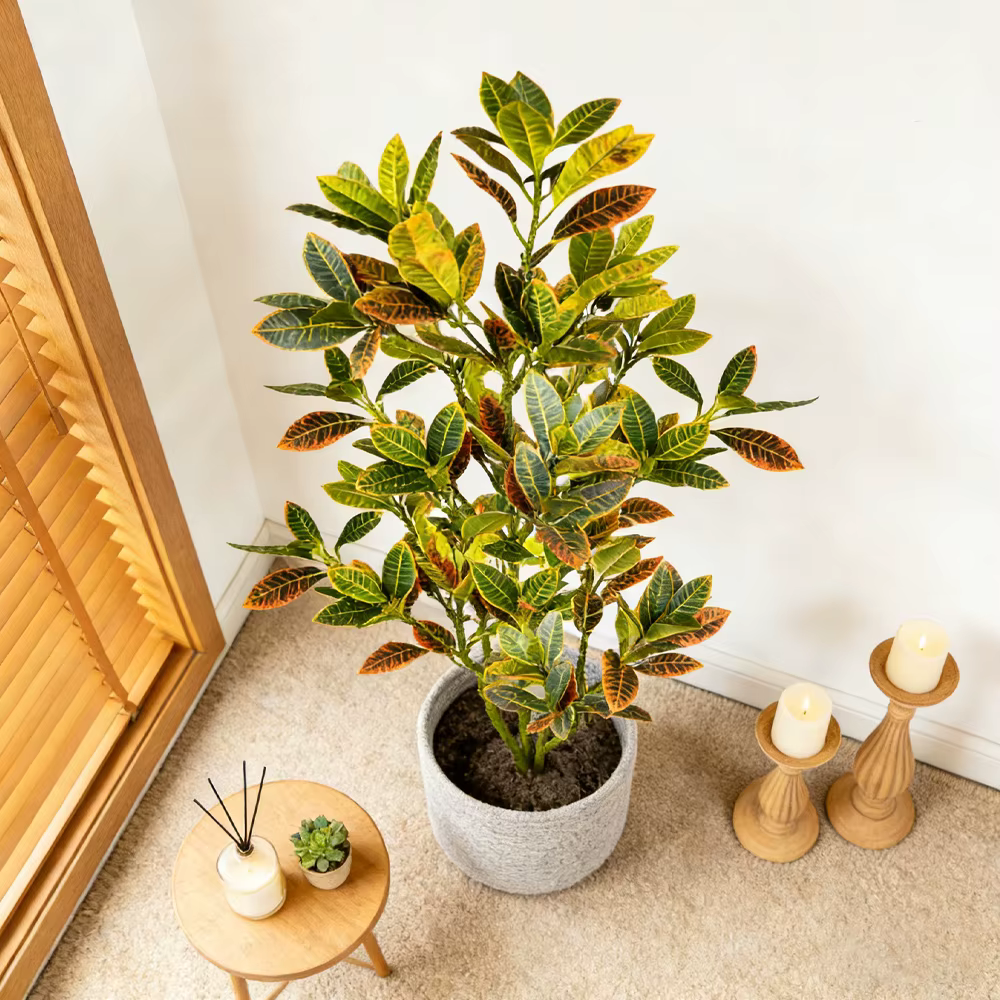 Grand arbre artificiel banian de 80 à 120 cm