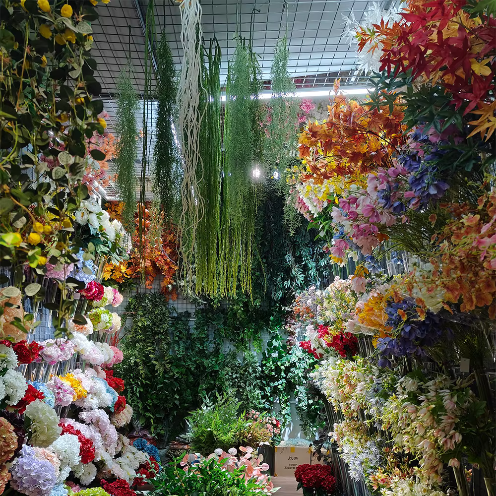 1 pièces plante verte artificielle rotin plantes d'herbe