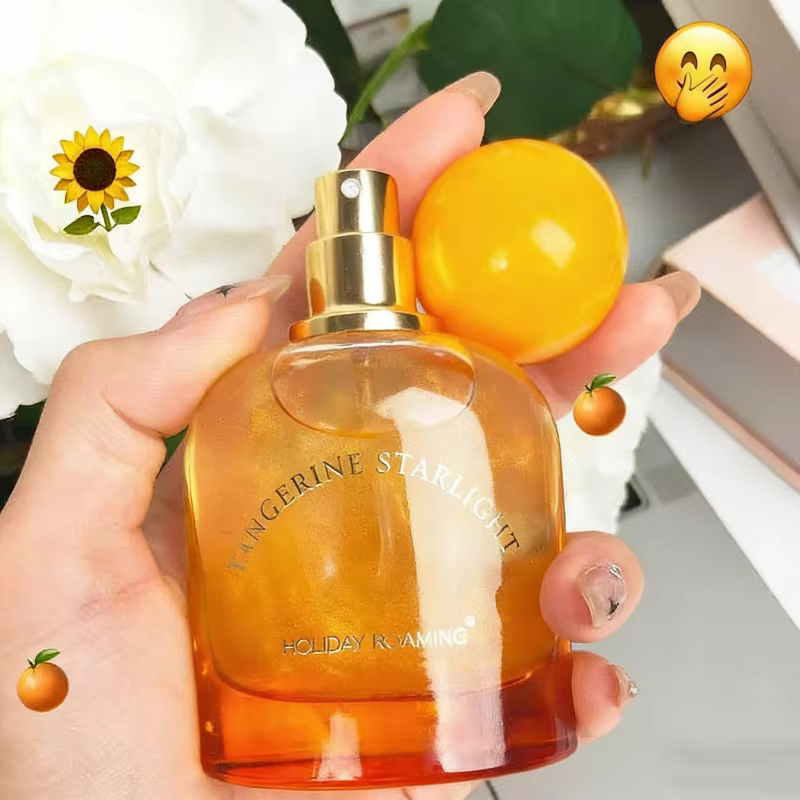 Parfum pour femmes populaire en Russie, Eau de Parfum 50ml, senteurs d'orange, de raisin et de cerise, parfum léger longue durée, parfum fruité naturel pour femmes