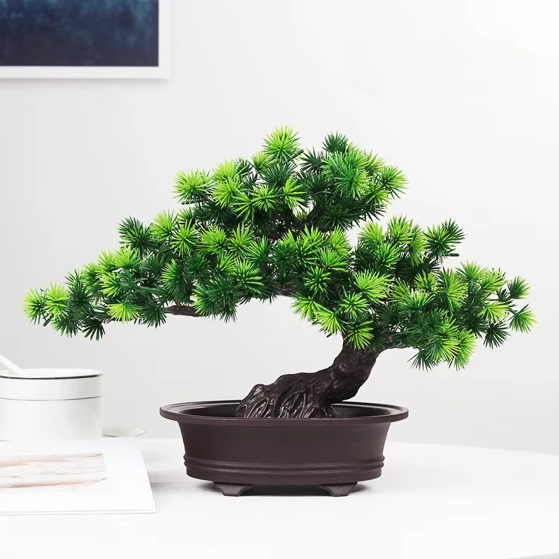 Plantes artificielles enrichies bonsaï