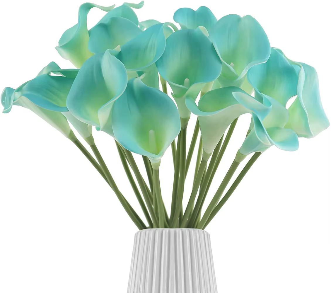 Fleurs de lys calla artificielles réalistes