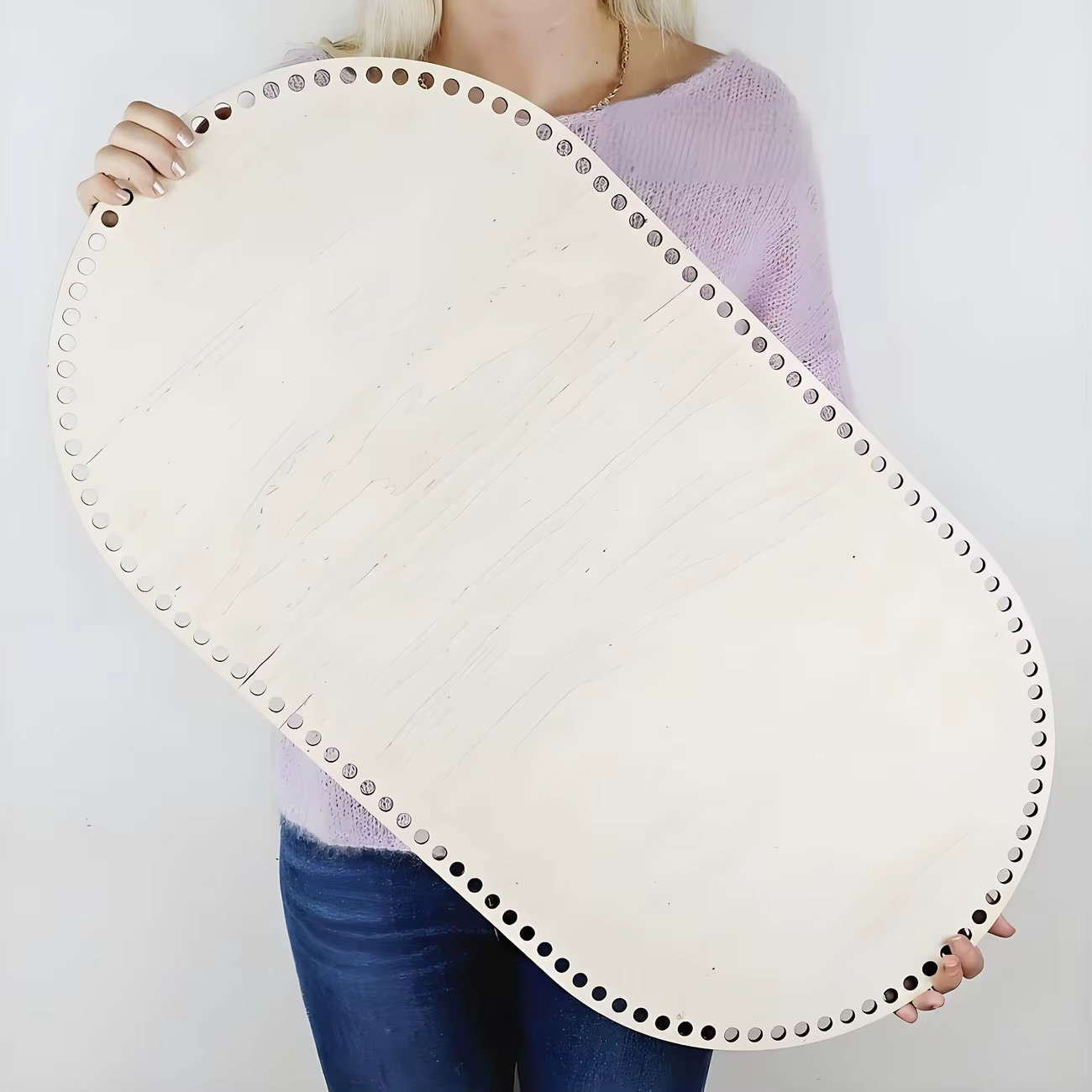 Grande base en bois pour panier de Moïse