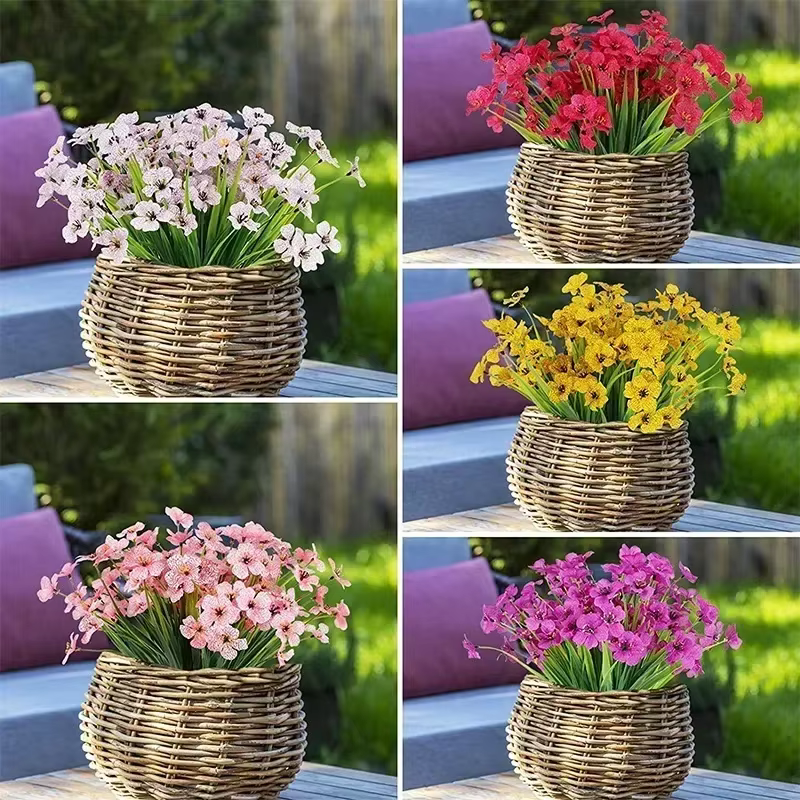Fleurs artificielles d'extérieur
