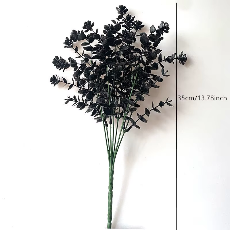 Plante Artificielle Noire d'Halloween