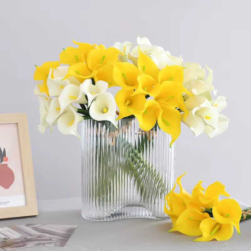 Fleur Artificielle de Lys Calla de 35cm