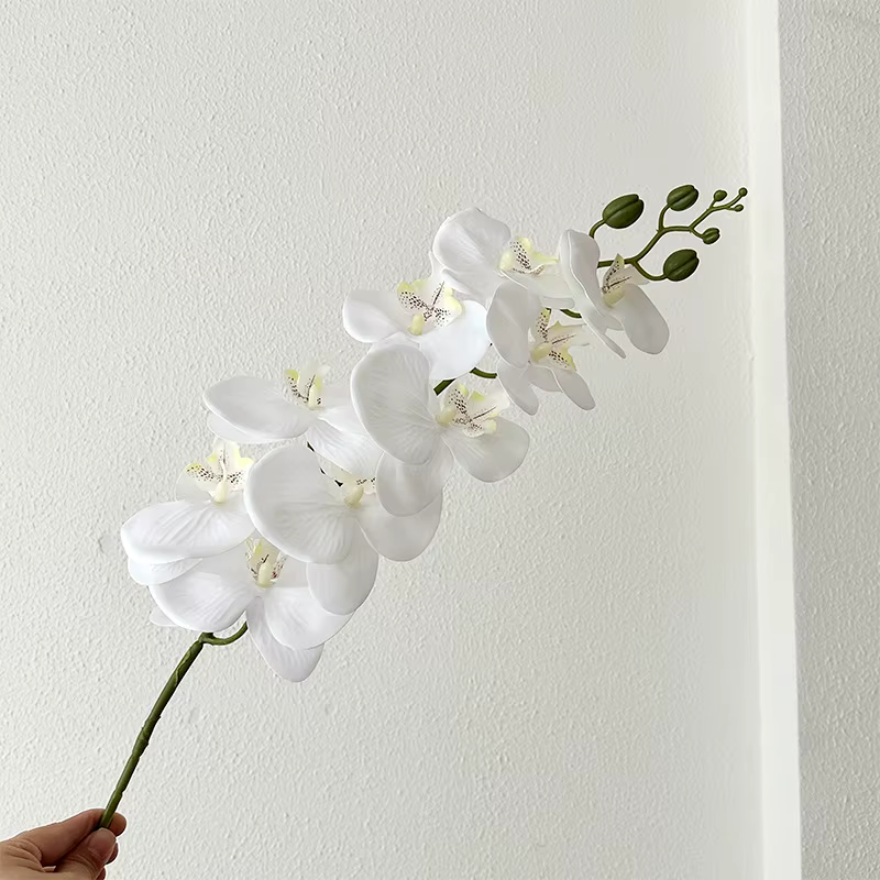 Orchidée papillon artificielle en latex