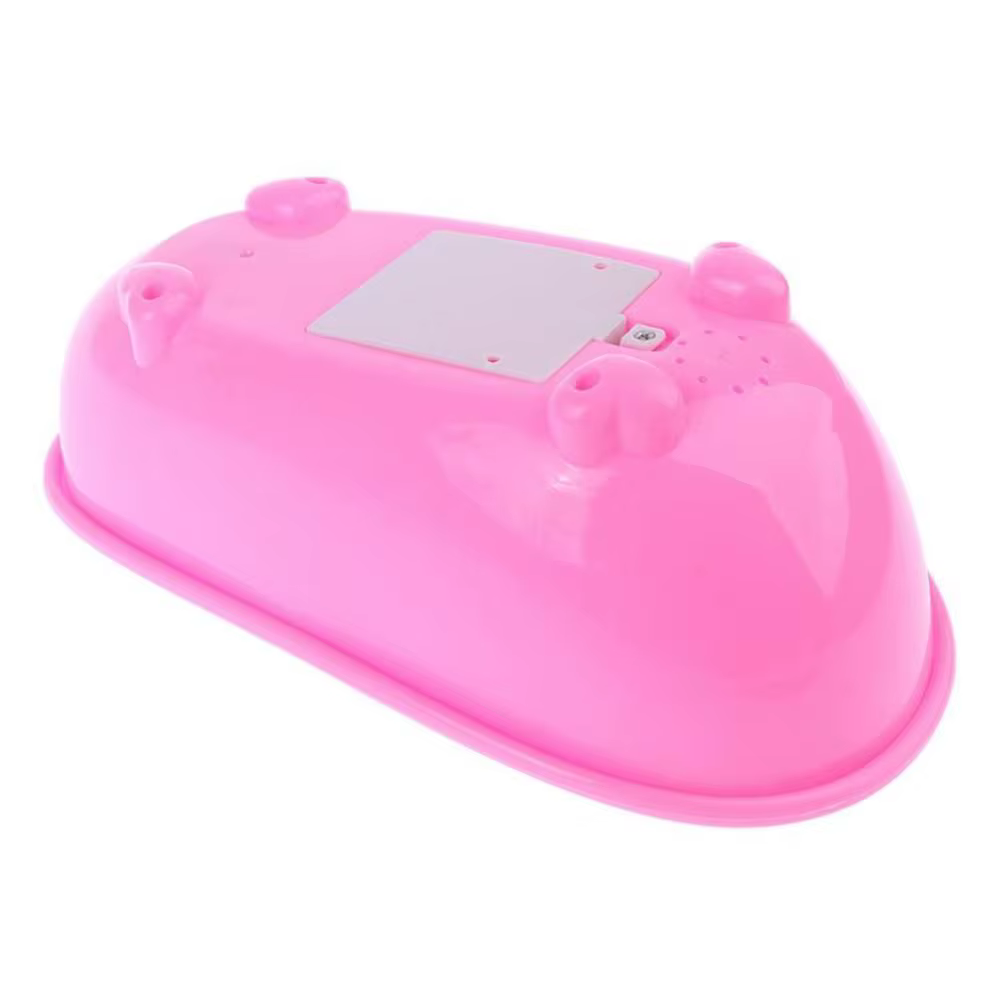 Meubles de maison de poupée, accessoires de bain, miniatures de baignoire en plastique à l'échelle 1:6, baignoire électrique