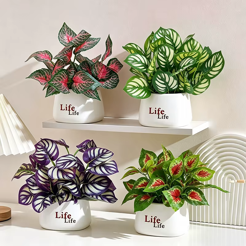 Plante Artificielle Bonsaï Verte