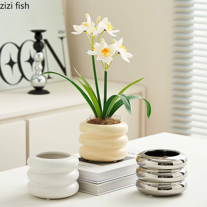 Pot de fleur en céramique matut créatif