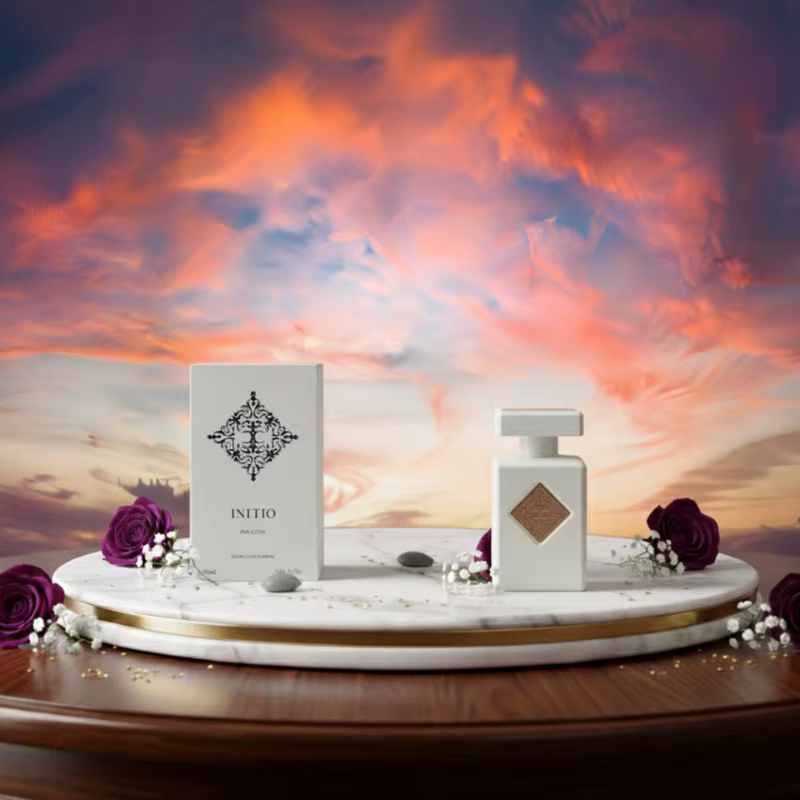 Parfum unisexe raffiné 90 ml, fragrance haut de gamme, orientale, boisée, longue tenue, infusée d'ambre, rose, vanille, oud, parfum signature.