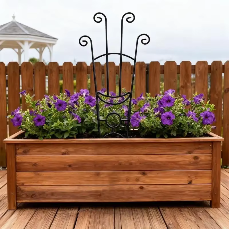 Structure Support plante en fer anti-oxydation
