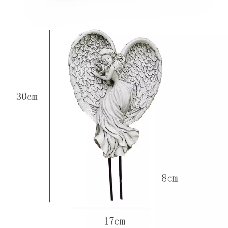Pot de fleur d'ange en résine créative