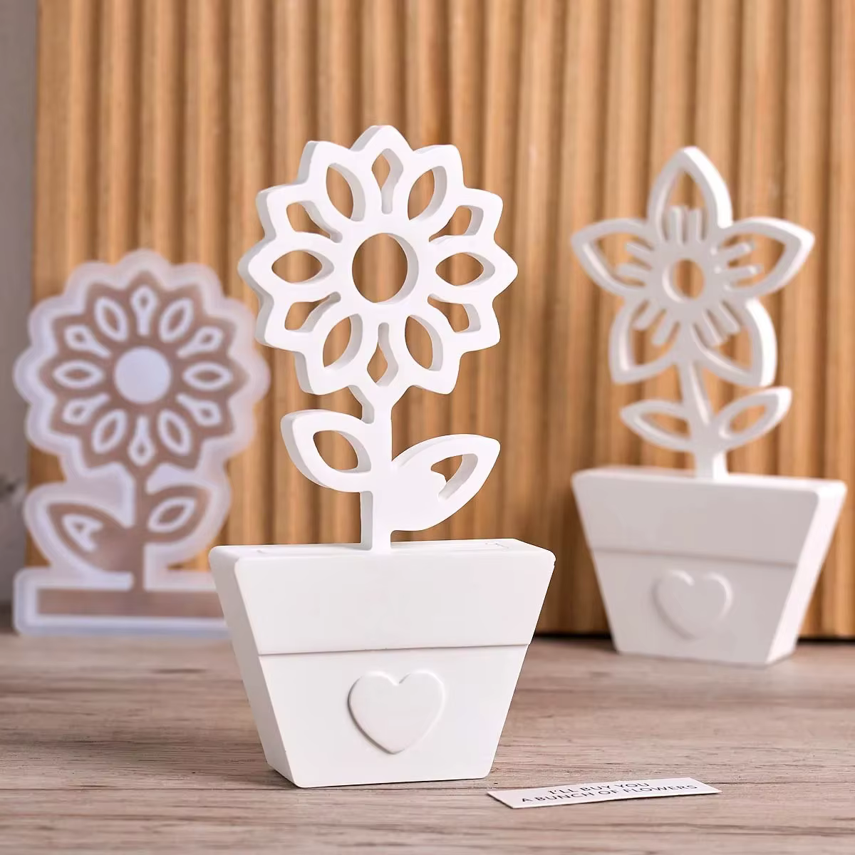 Moule en silicone pour pot de fleurs DIY
