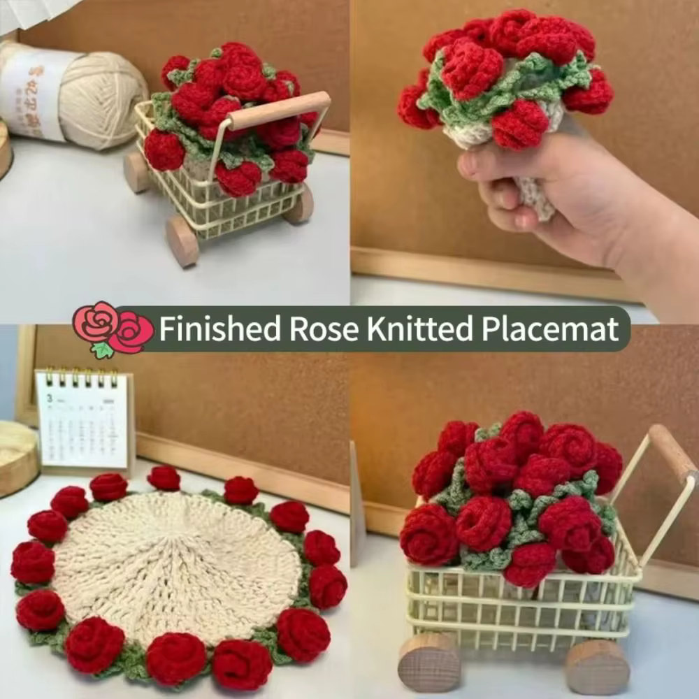 Dessous de verre pour Bouquet de roses