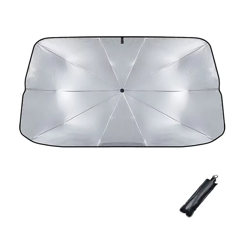 Pare-soleil de voiture rétractable, protection solaire, isolation thermique, pare-soleil pour pare-brise avant
