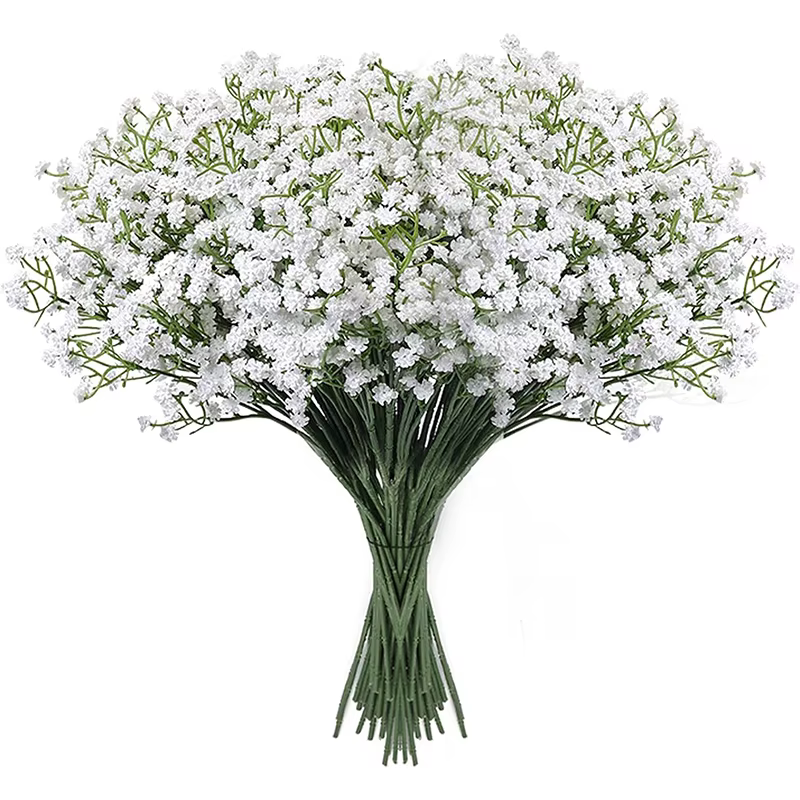 Bouquet de fleurs artificielles Gypsophila