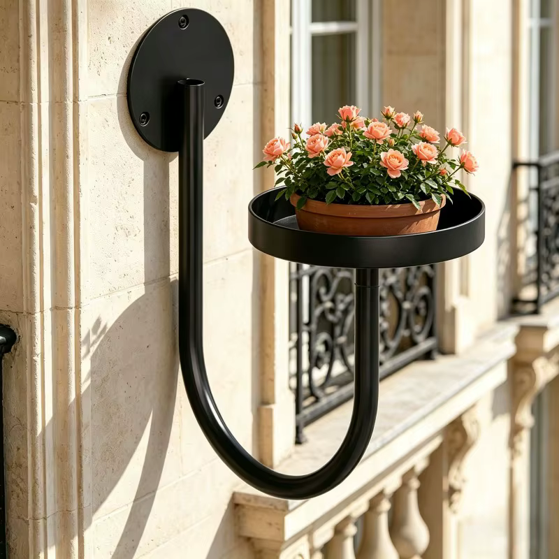 Support à fleurs en fer forgé pour plantes d'intérieur et succulentes