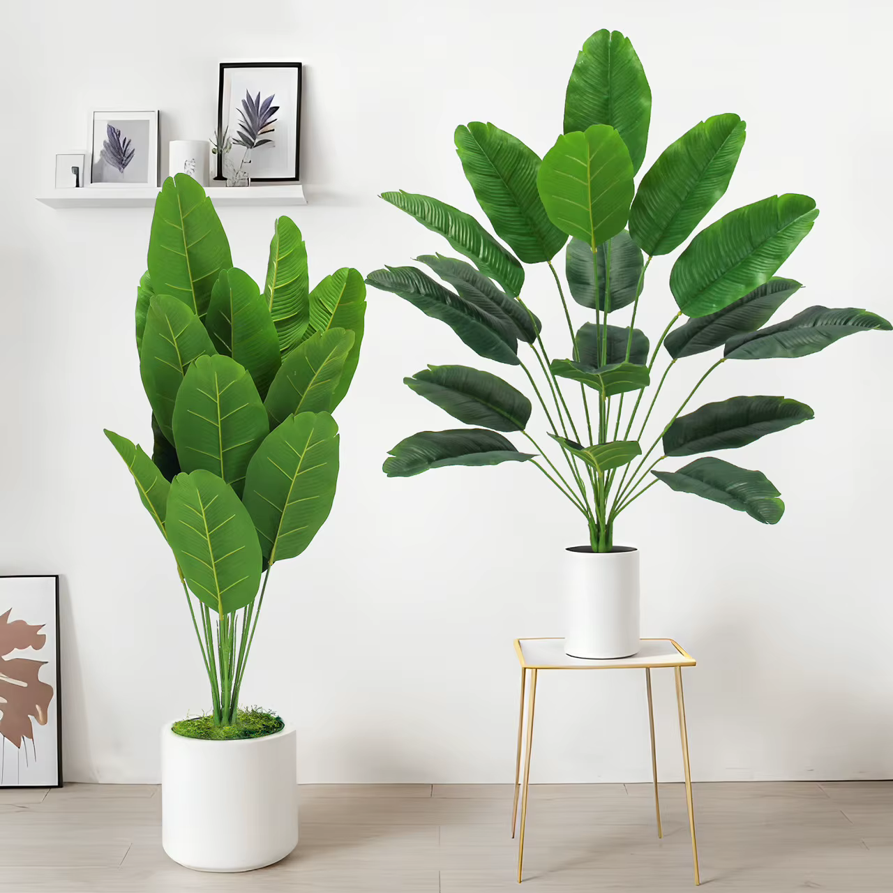 Plantes artificielles d'oiseau du paradis