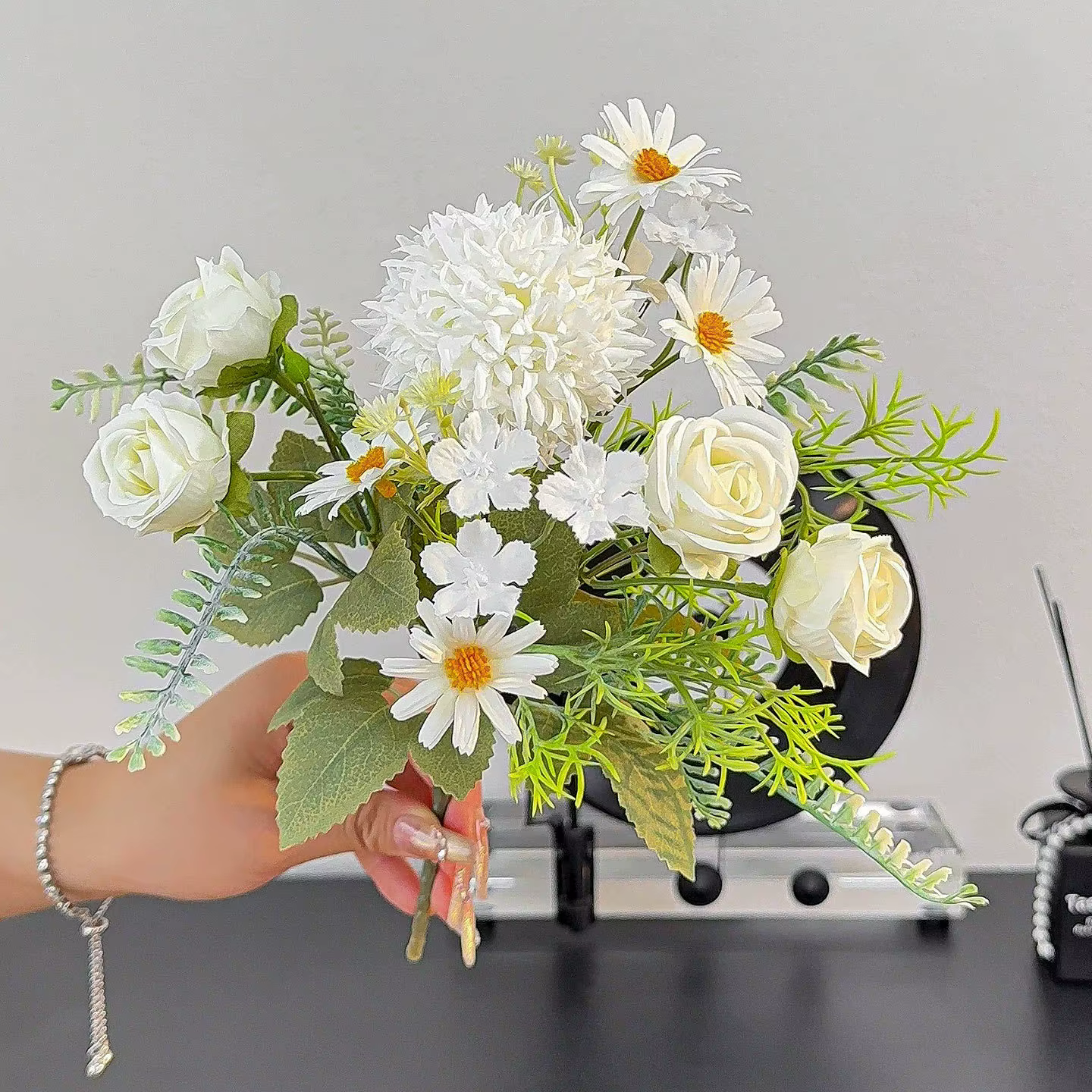 Nouveau Bouquet de pissenlit fleurs artificielles-Faux