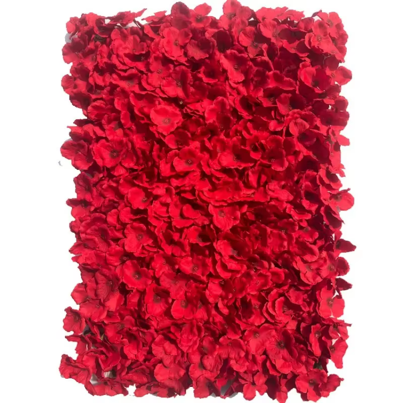 Hortensia Artificiel Décoratif Mural
