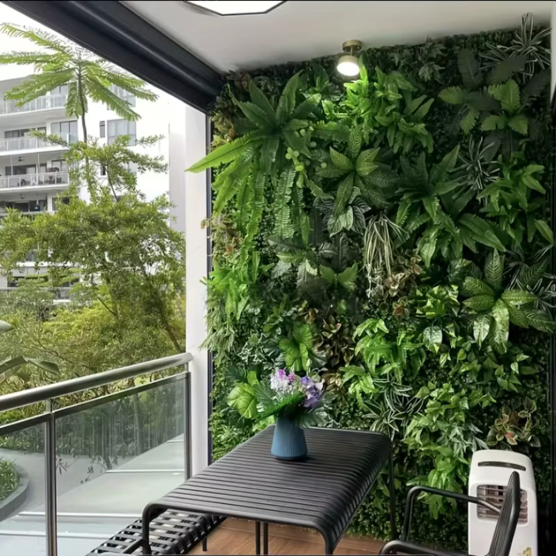 Plantes artificielles panneau mural d'herbe haie de buis pour intérieur extérieur maison jardin décoration verticale fausse plante herbe mariage