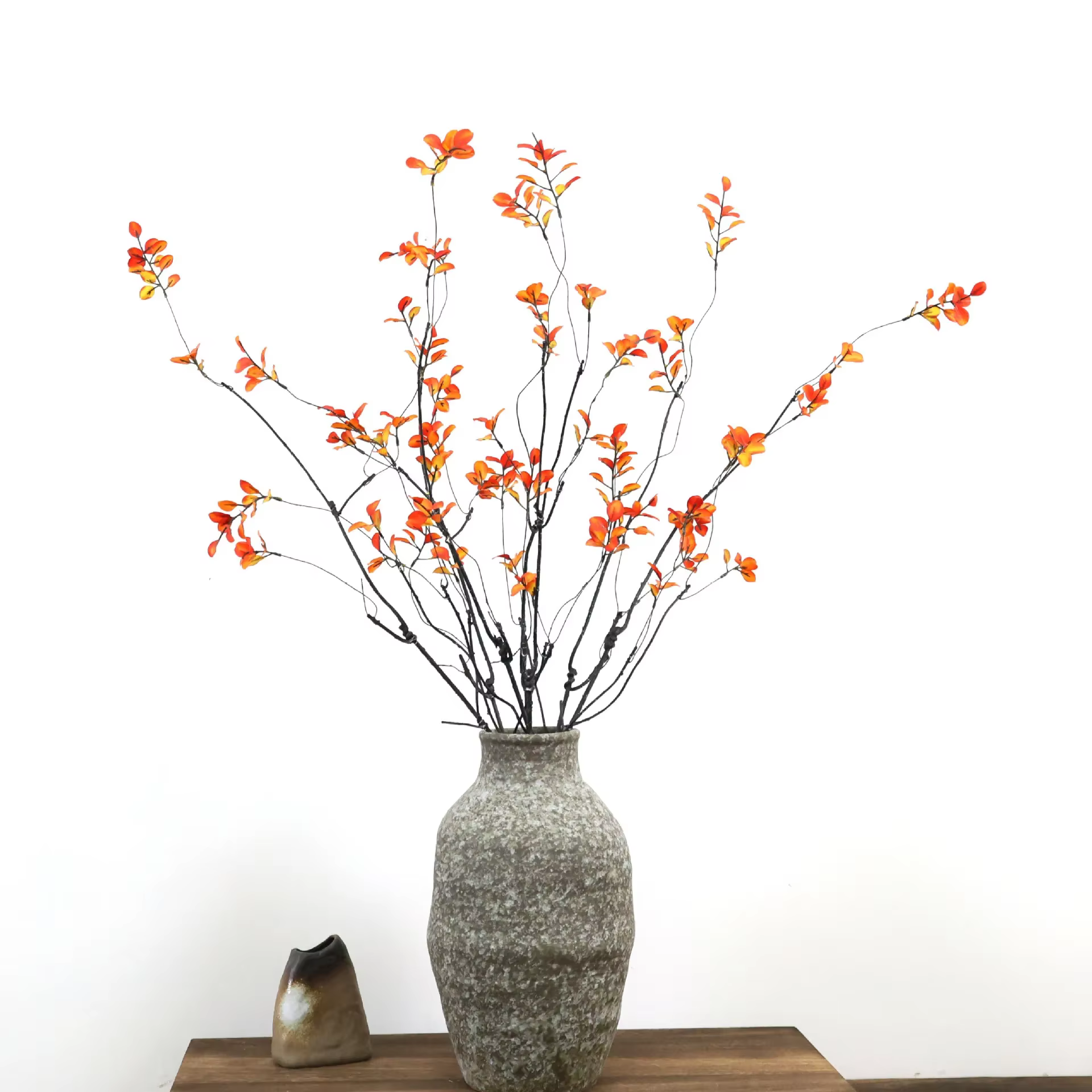 Plante Artificielle en Rotin pour Décoration de Maison