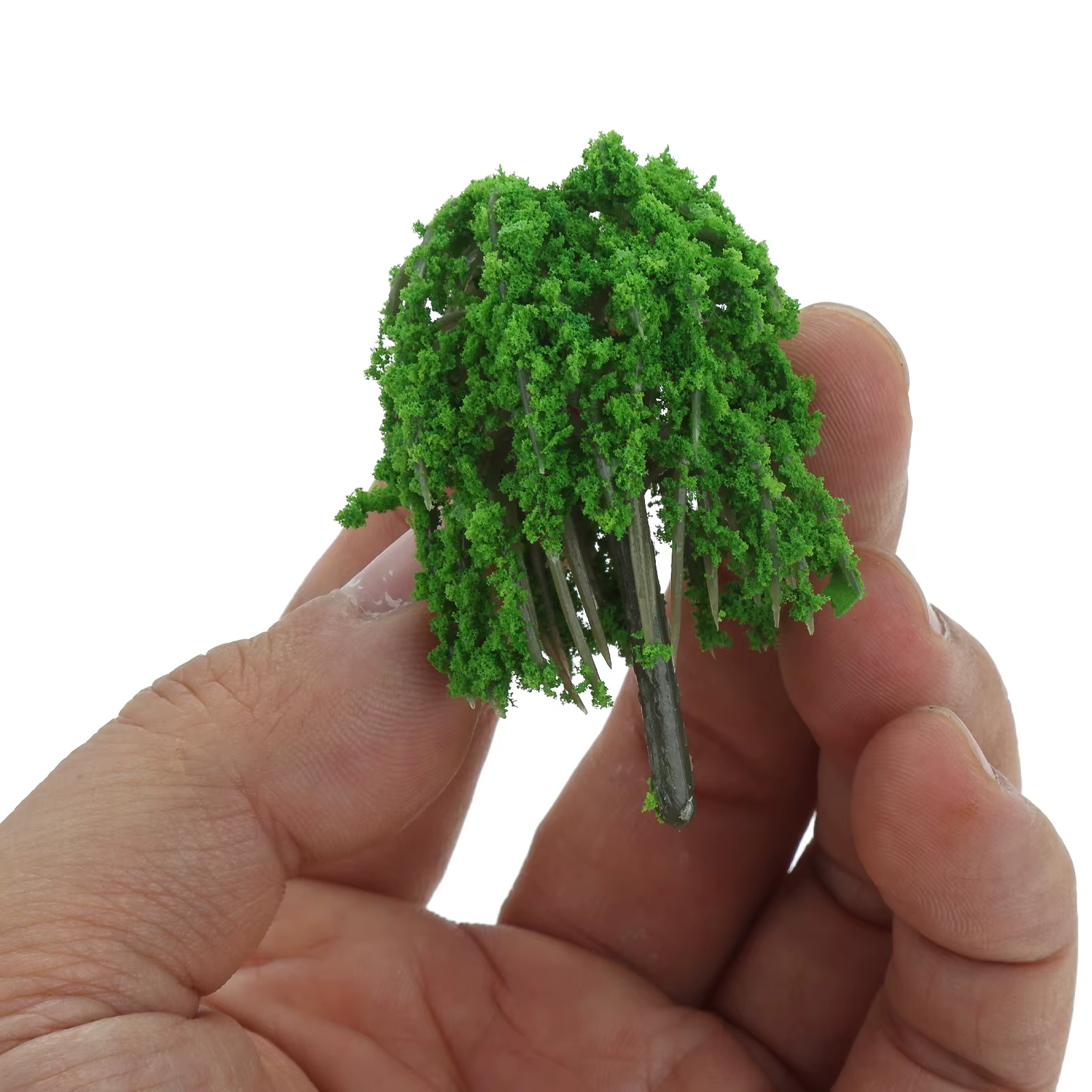Arbre de Saule Artificiel Miniature pour Paysage de Train, 20 Pièces
