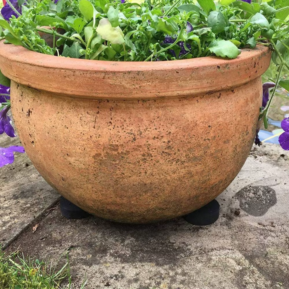 Rehausseurs de pieds en caoutchouc naturel pour pots de fleurs