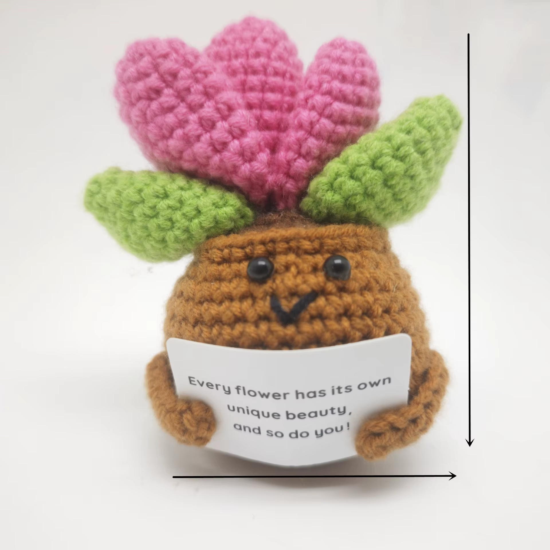 Fleurs de roses au Crochet tricotées à la main