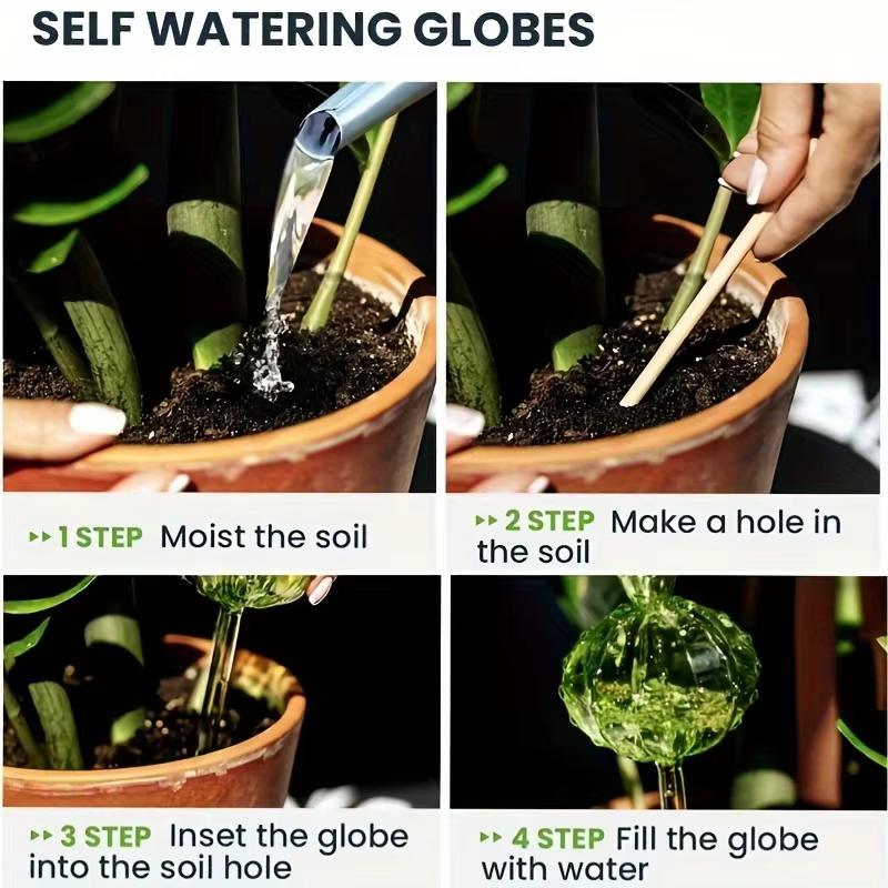 Dispositif d'arrosage automatique pour plantes en forme de Cactus