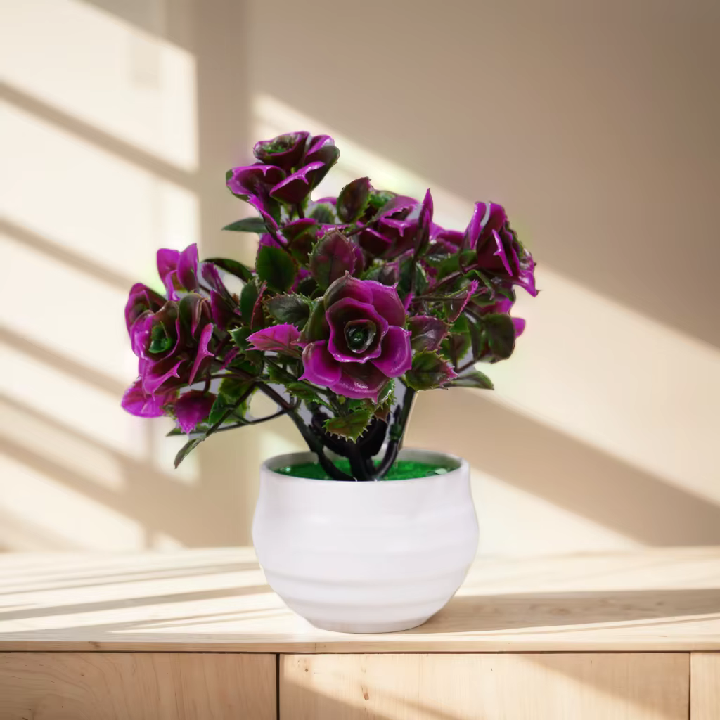 Plantes artificielles bonsaï en pot