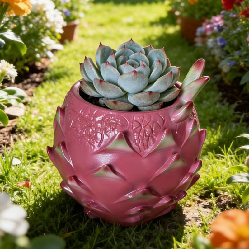 Pots plantes succulentes