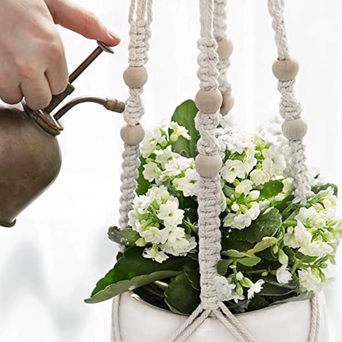 Panier suspendu pour plantes vertes de jardinage