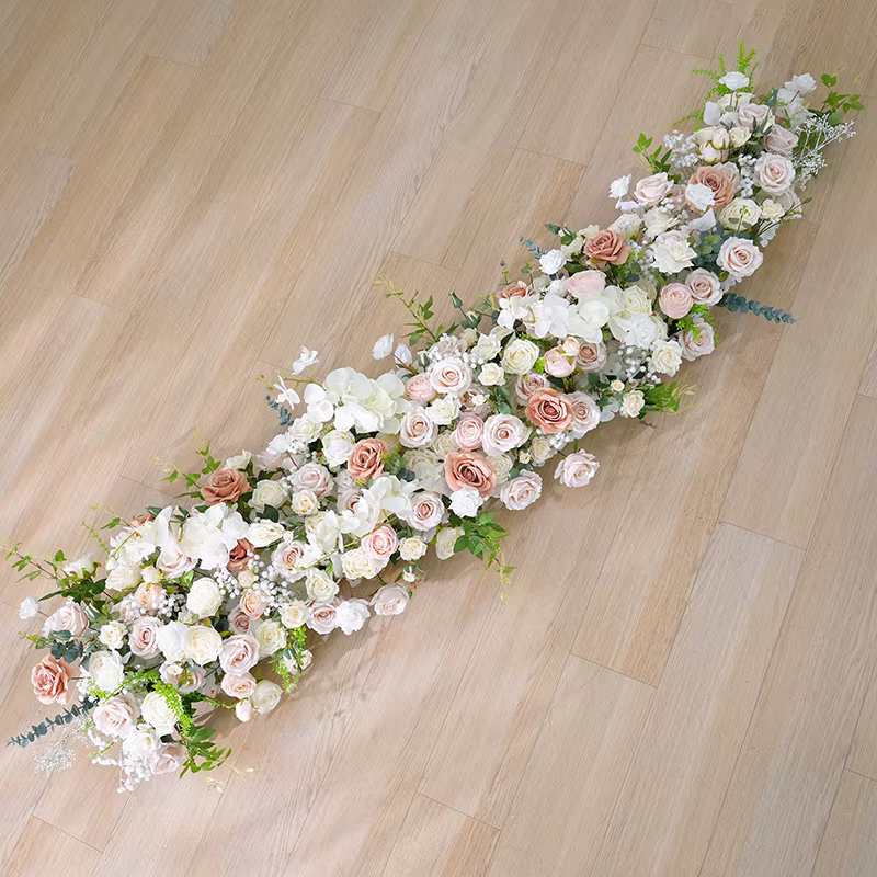 NucleoDecor-Fond de décor de fleur de rose de document de champagne