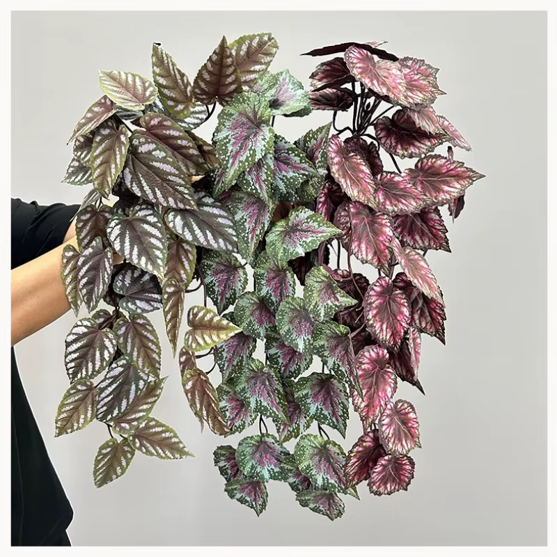 3 pièces de plantes artificielles murales en soie