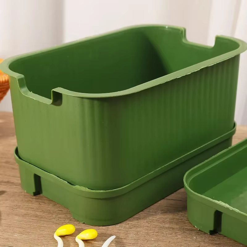 Pot de plantation en plastique pour germination domestique