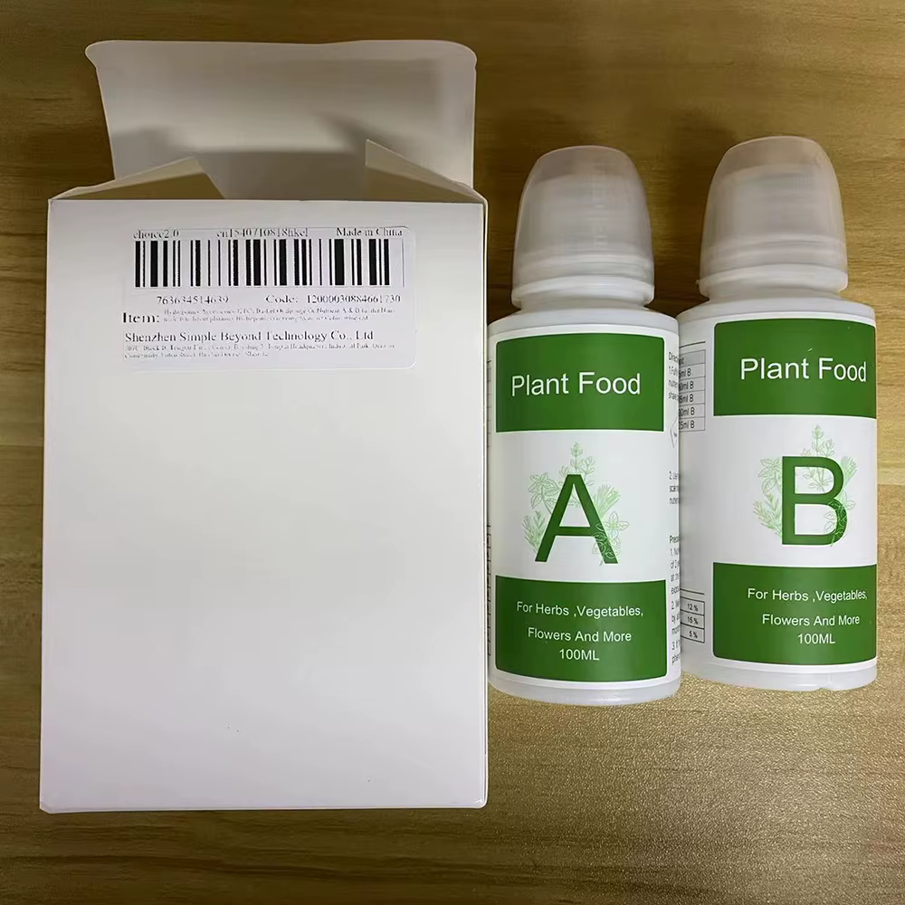 Aliments pour plantes, nutriments hydroponiques A et B pour plantes