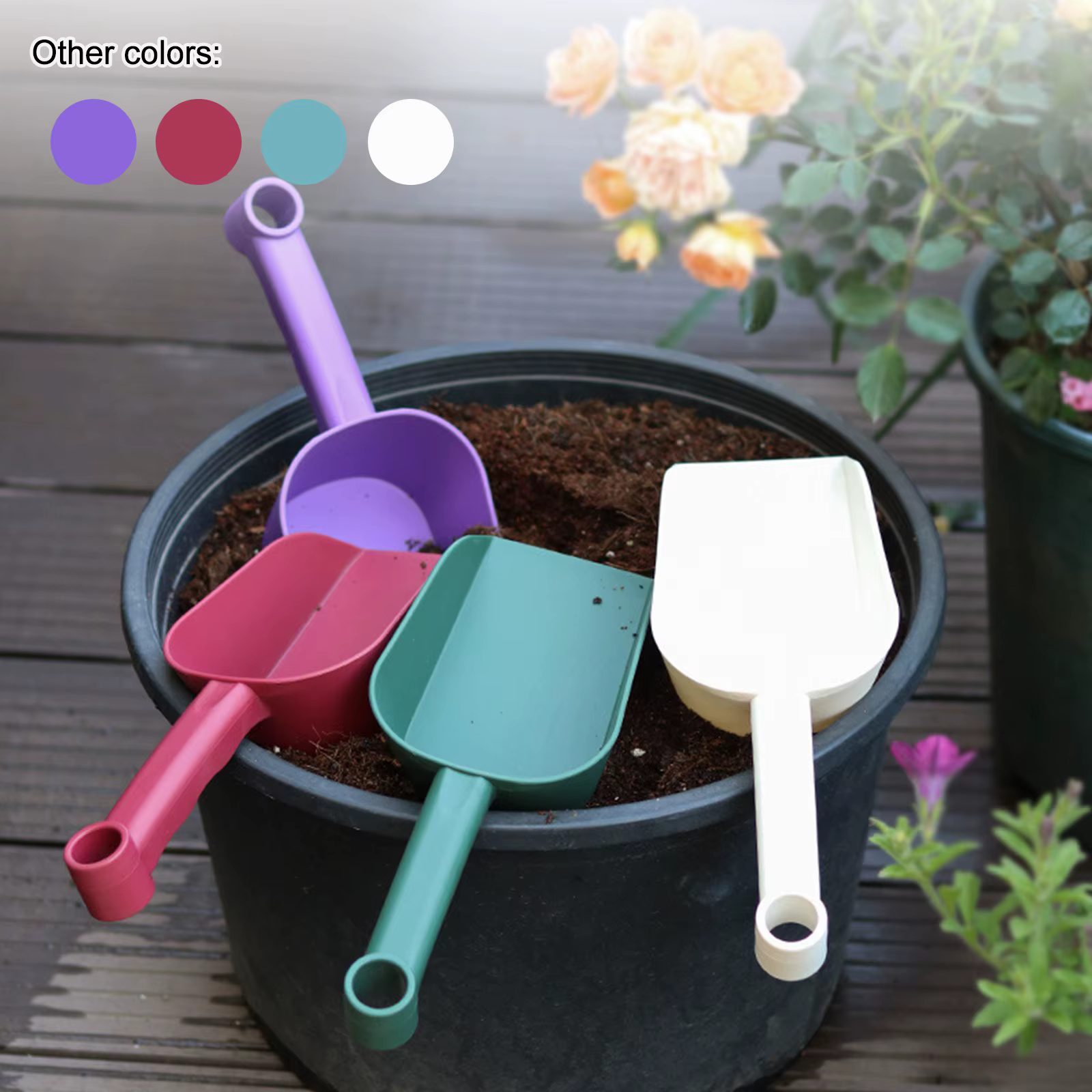 Pelle de jardin, pelle à main pour plantes