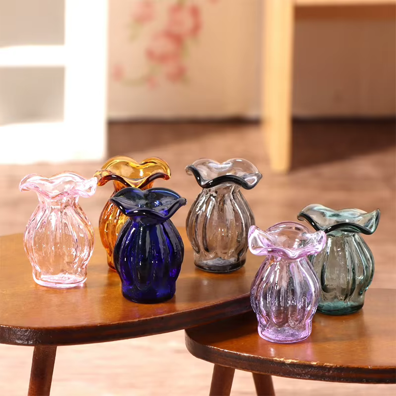 Vase l'inventaire en verre pour maison de courses