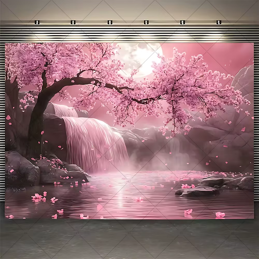 Mur de fleurs florales