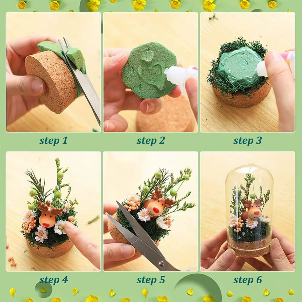 Pots décoratifs en forme de dôme