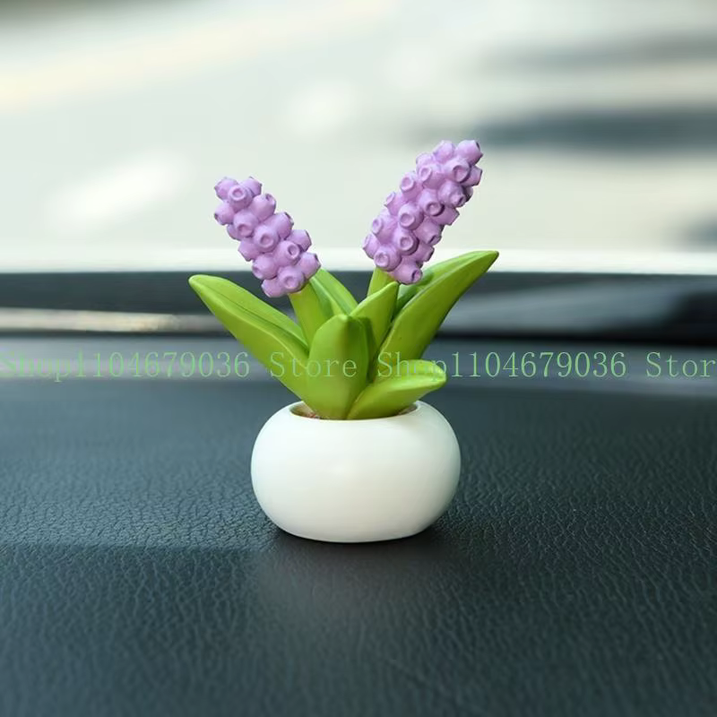 652F Pots fleurs en résine élégants