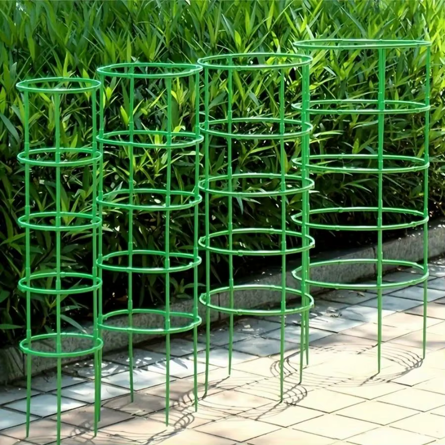 18 pièces/ensemble 6 couches Support de plante piquets