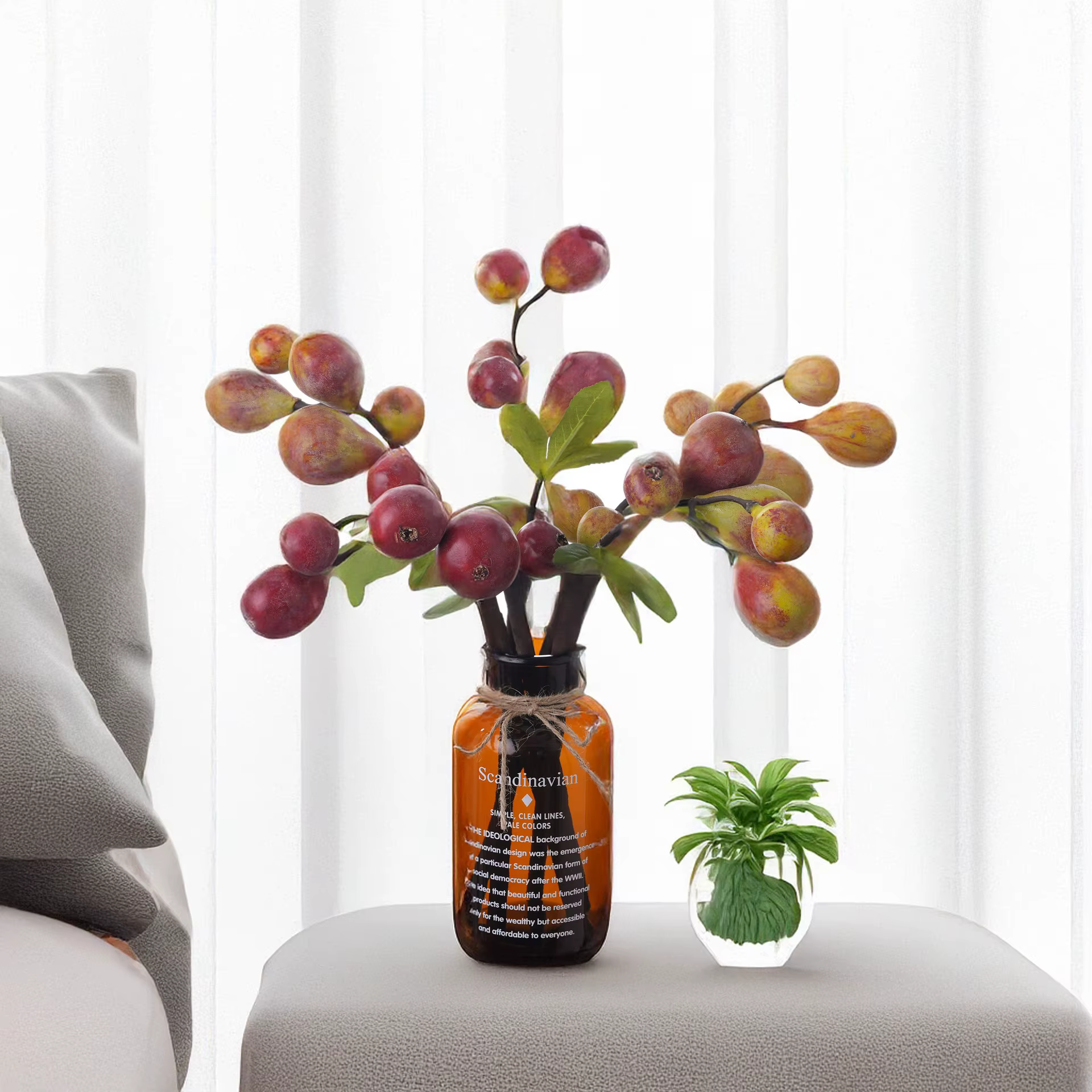 Plante artificielle de figue de 15 pouces